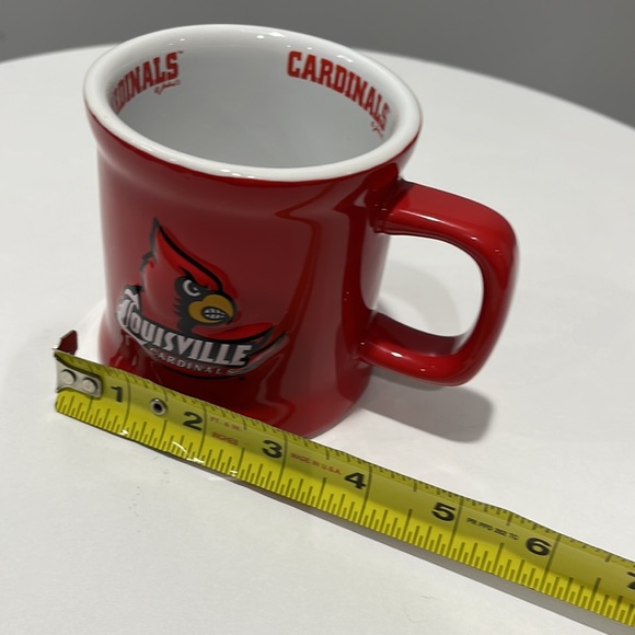 University of Louisville Cardinals Logo Football Coffee Mug Cup - Picture 13 of 13